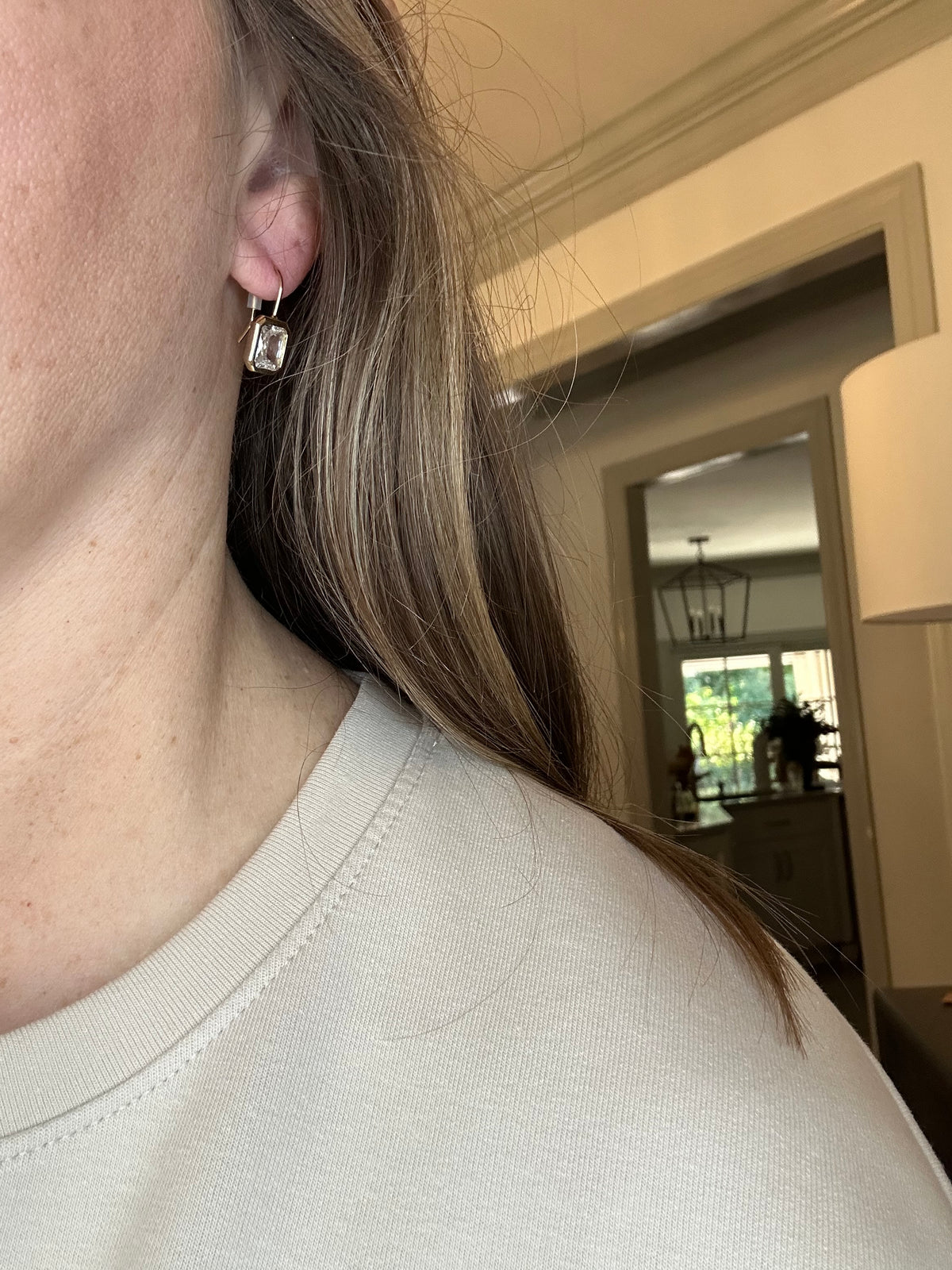 Emerald Drop Earrings