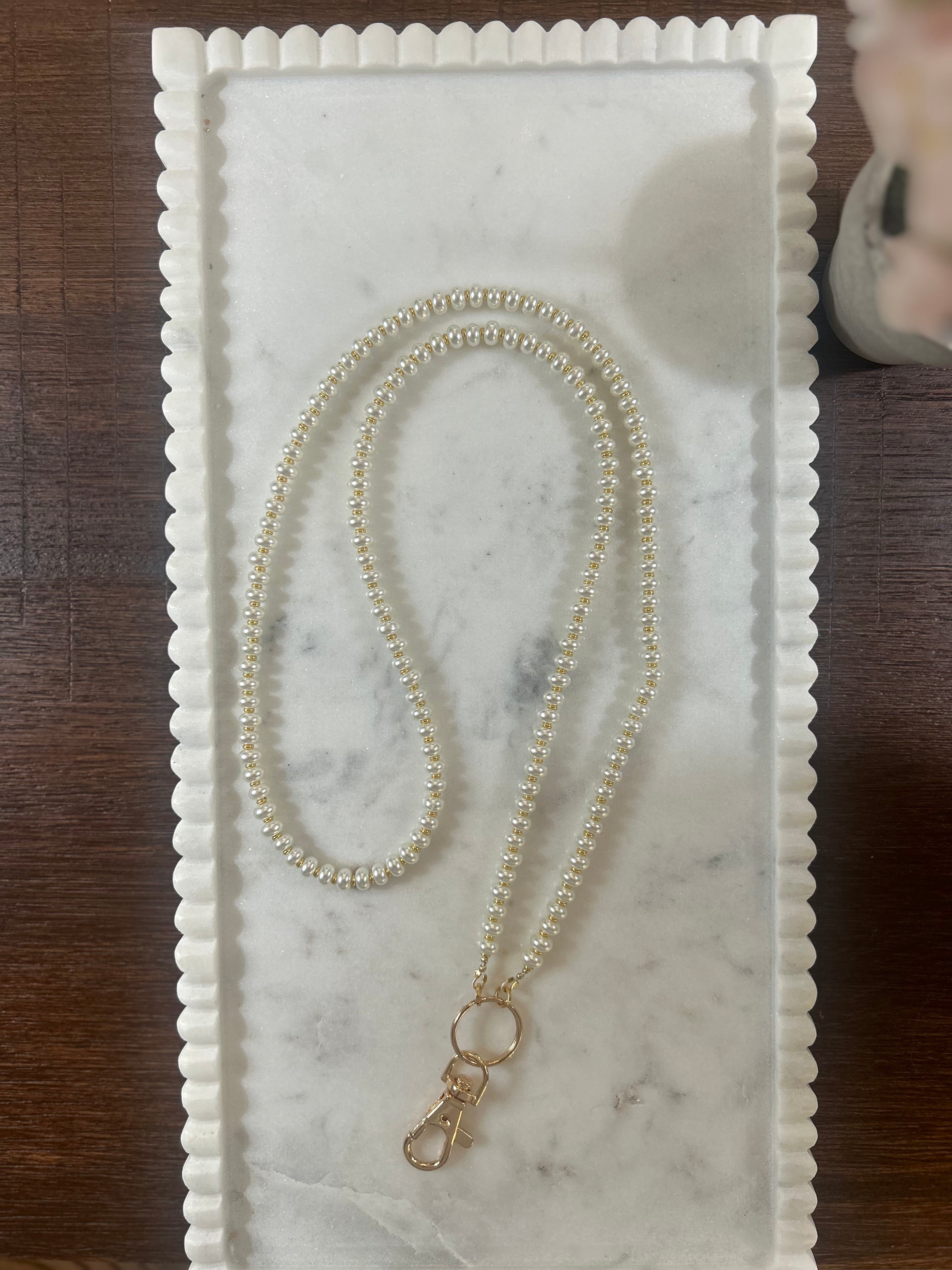 Pearl Lanyard