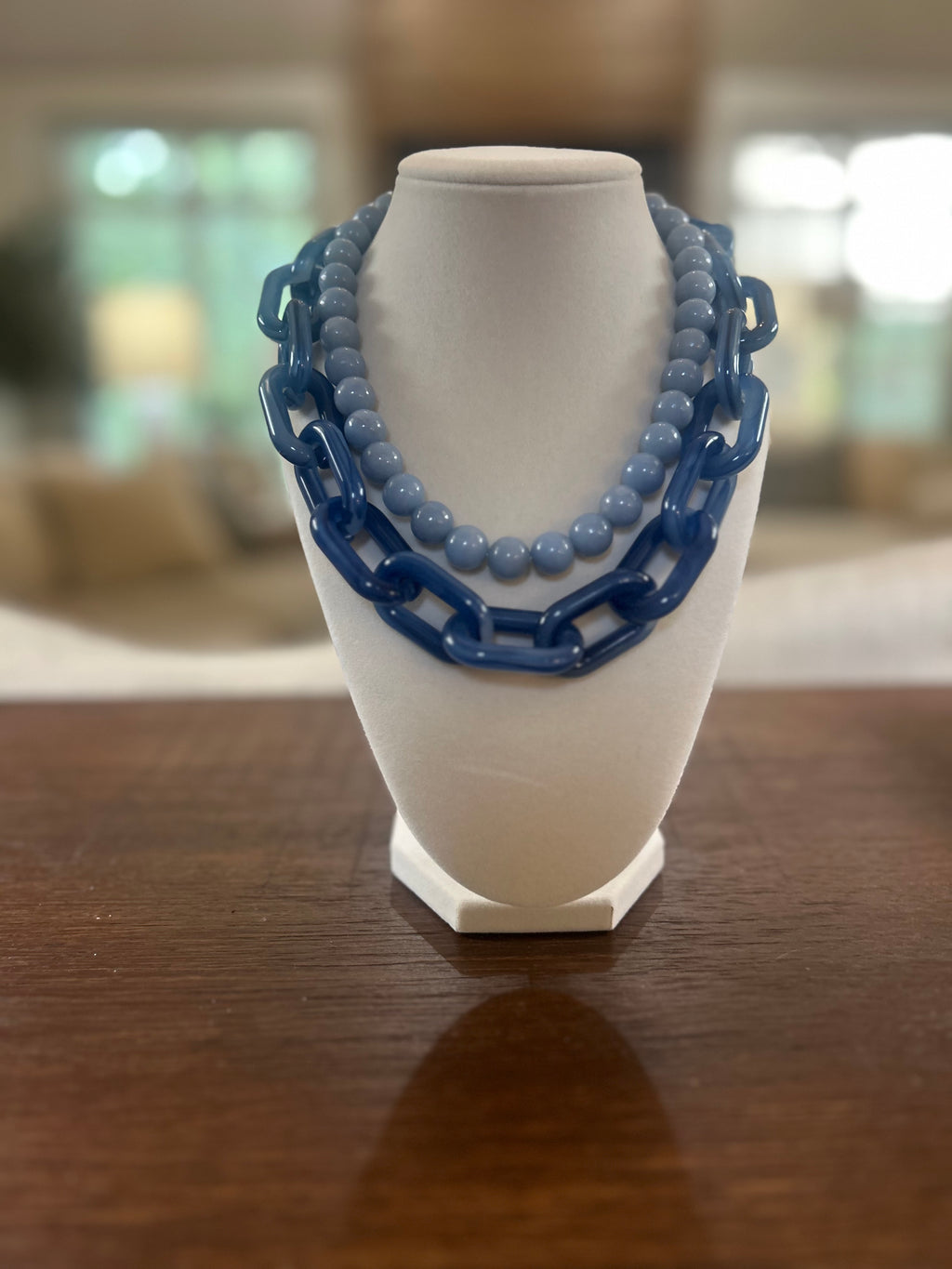 Blue Chunky Chain