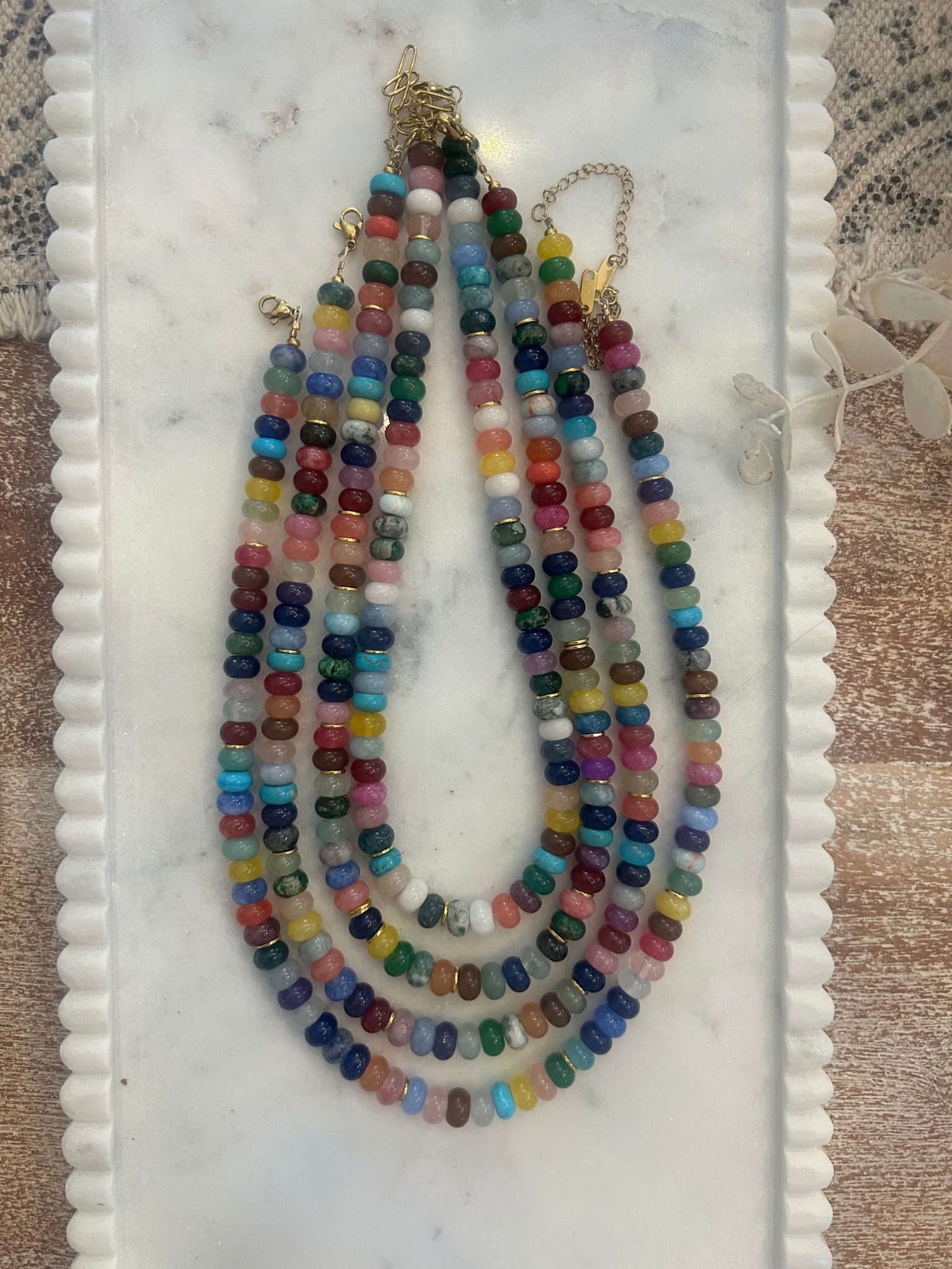 Enamel Hoop Earrings in Citrus Pop